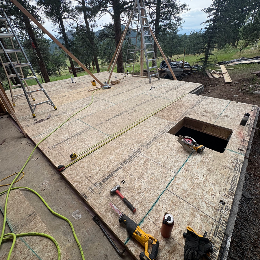 New Construction Framed Flooring